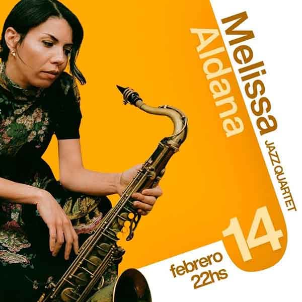 Flyer de Melissa Aldana