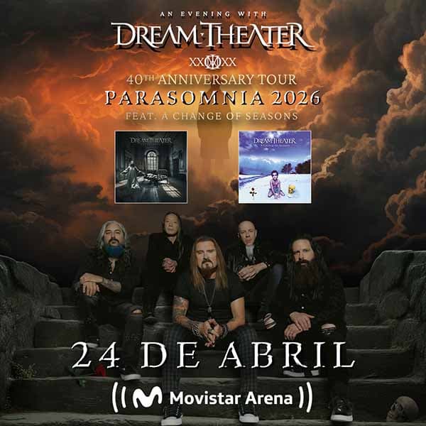Flyer de Dream Theater