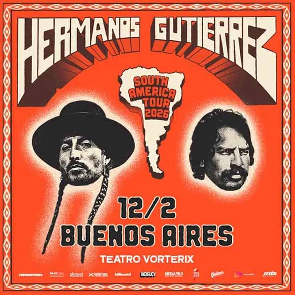 Flyer de Los Hermanos Gutiérrez
