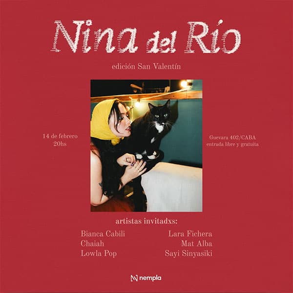 Flyer de Nina del Río