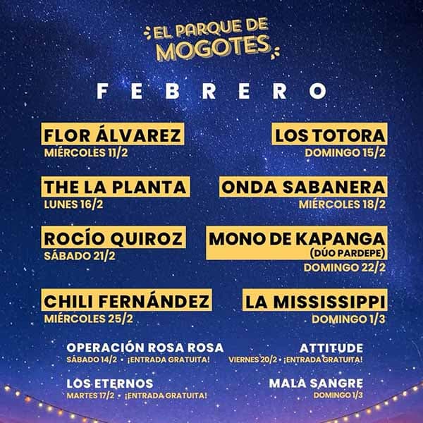 Flyer de Los Eternos