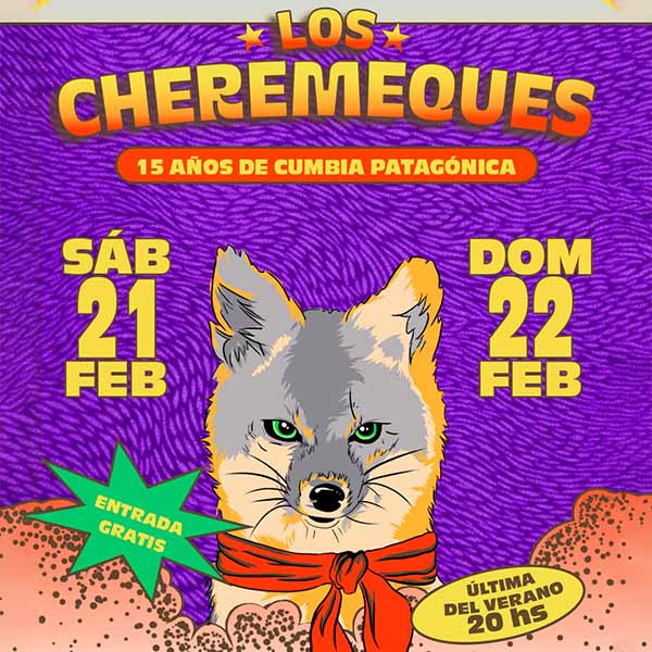 Flyer de Los Cheremeques