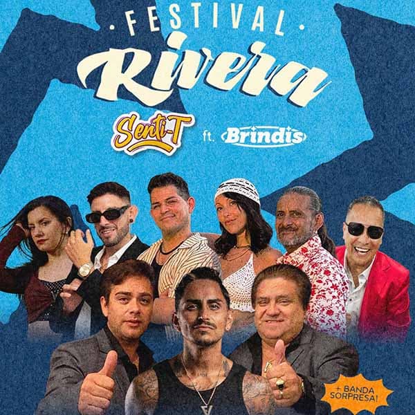 Flyer de Festival Rivera