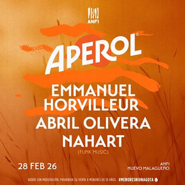 Flyer de Emmanuel Horvilleur, Abril Olivera