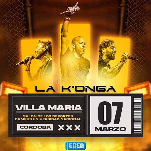 Flyer de La K'Onga