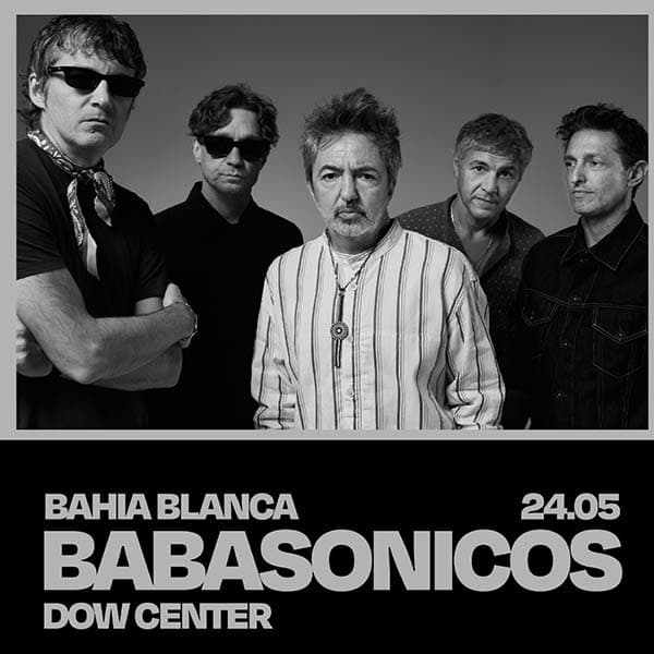 Flyer de Babasónicos