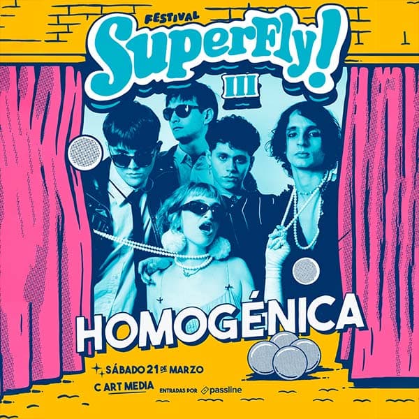 Flyer de Festival Superfly!