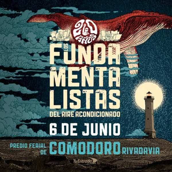Flyer de Los Fundamentalistas del Aire Acondicionado