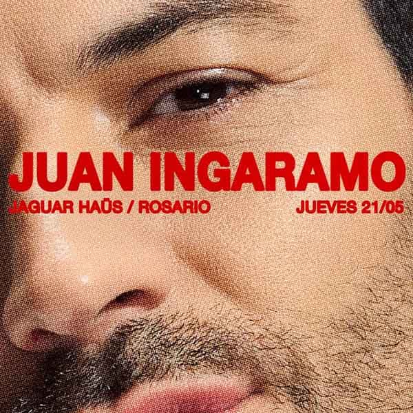 Flyer de Juan Ingaramo