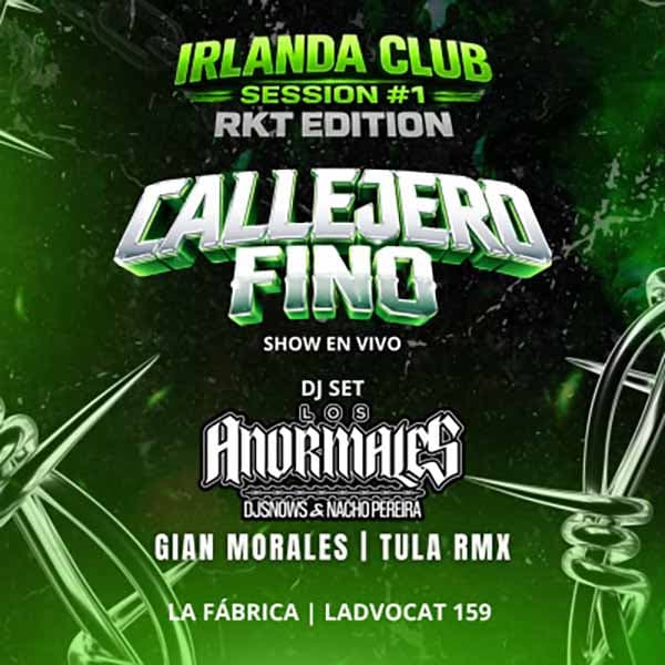 Flyer de Callejero Fino