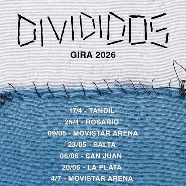 Flyer de Divididos