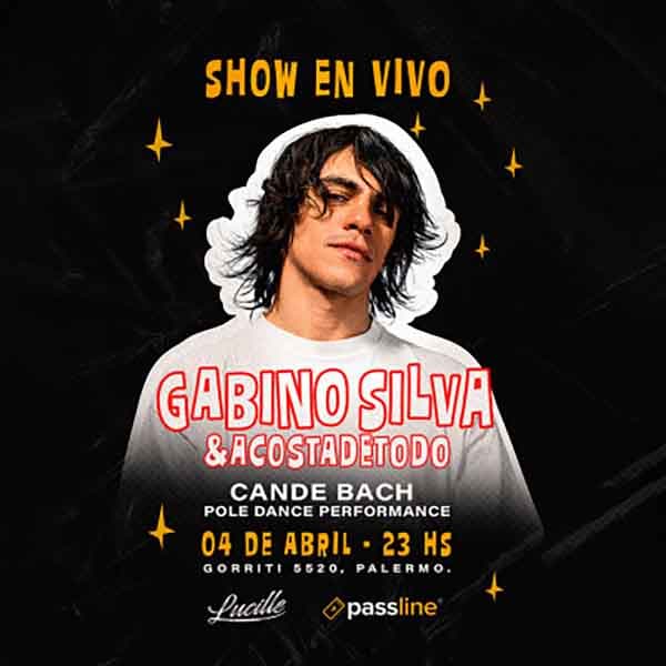 Flyer de Gabino Silva