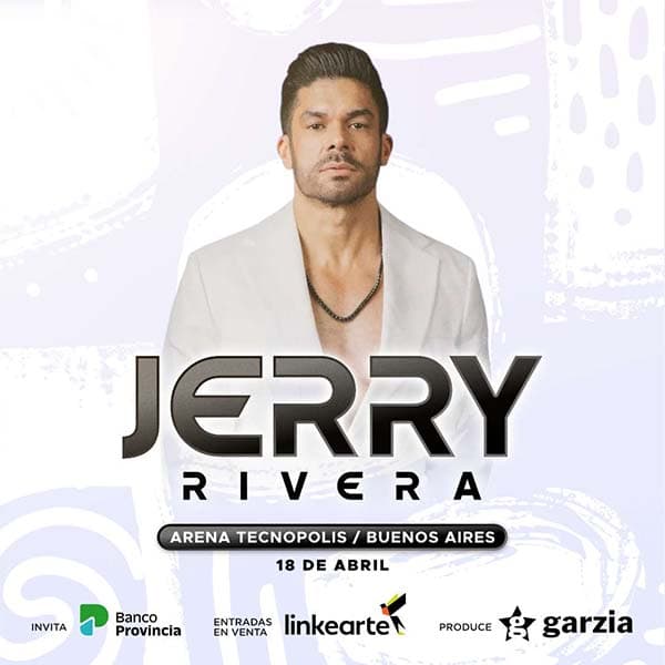 Flyer de Jerry Rivera
