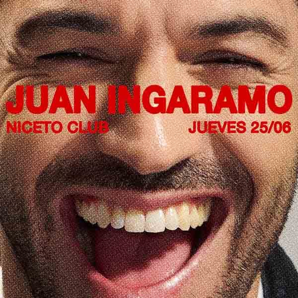 Flyer de Juan Ingaramo