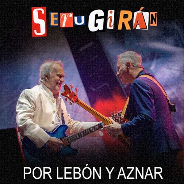 Flyer de Serú Girán