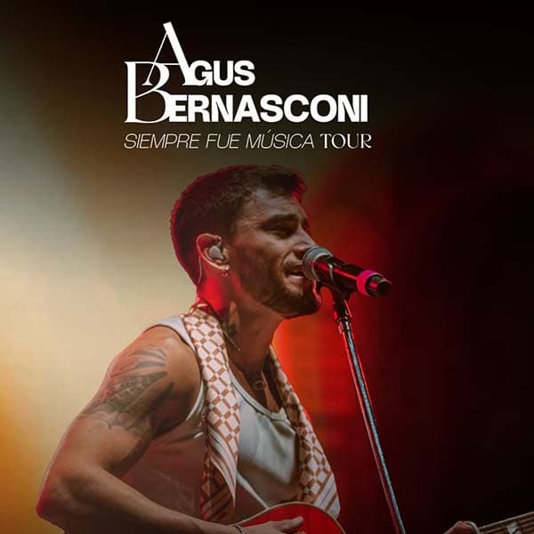 Flyer de Agustin Bernasconi