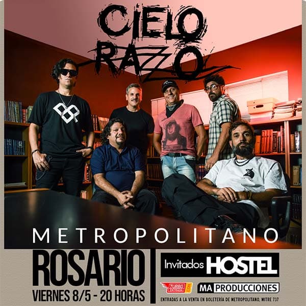 Flyer de Cielo Razzo