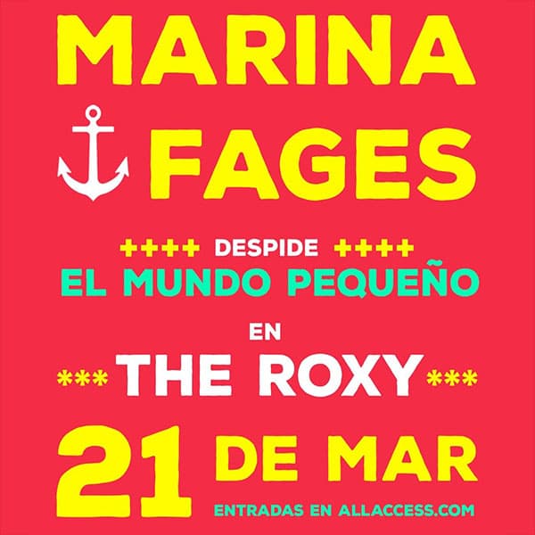 Flyer de Marina Fages