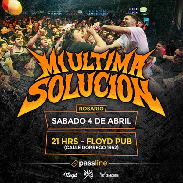 Flyer de Mi Última Solución