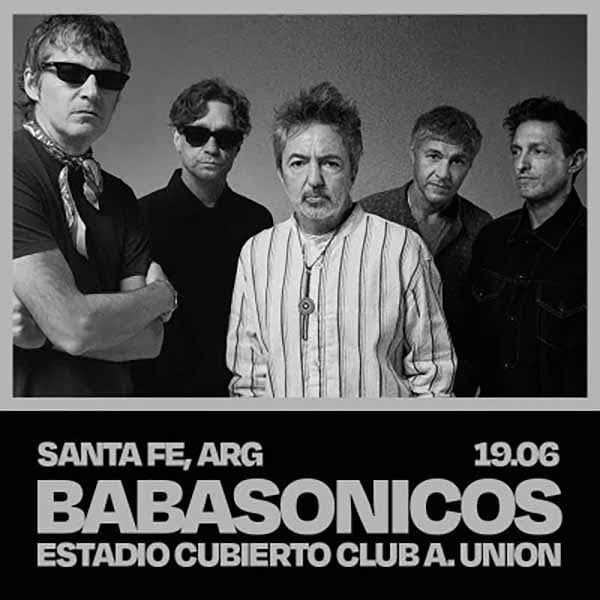 Flyer de Babasónicos