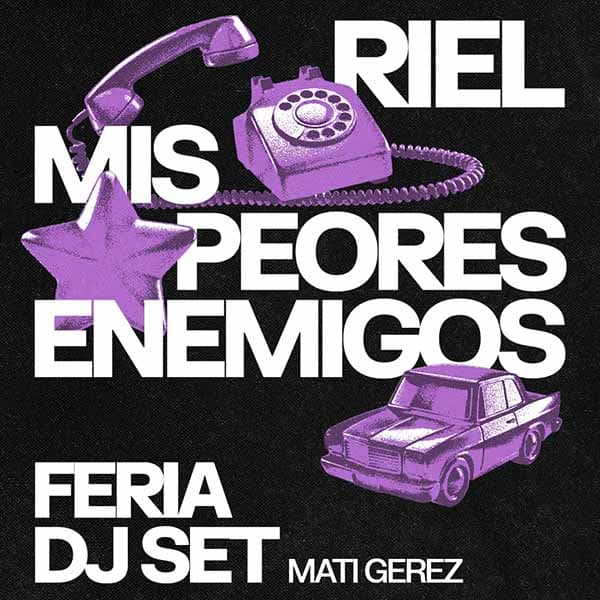 Flyer de Mis Peores Enemigos, Riel