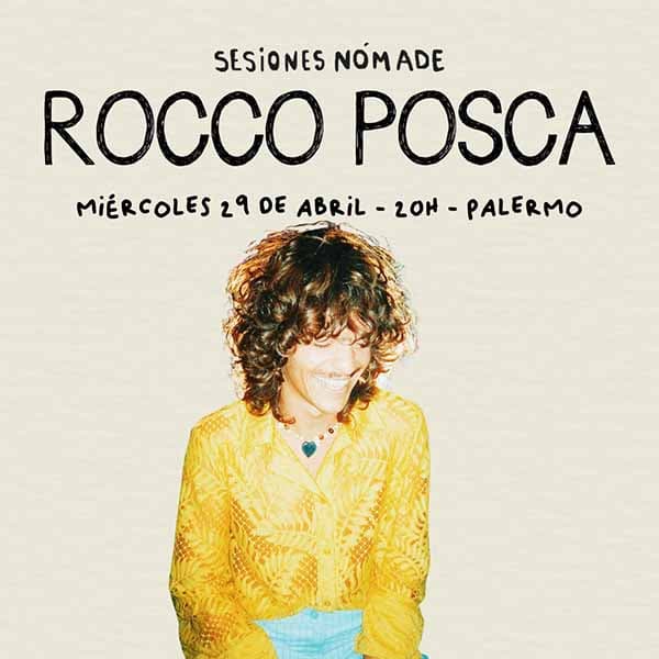Flyer de Rocco Posca