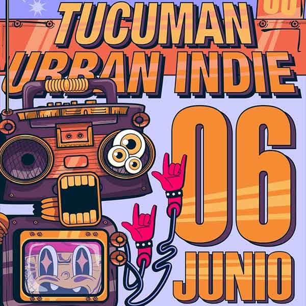 Flyer de Tucumán Urban Indie