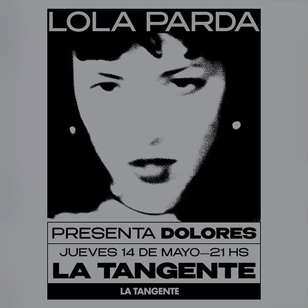 Flyer de Lola Parda
