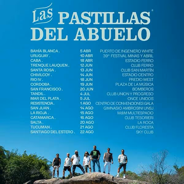 Flyer de Las Pastillas Del Abuelo