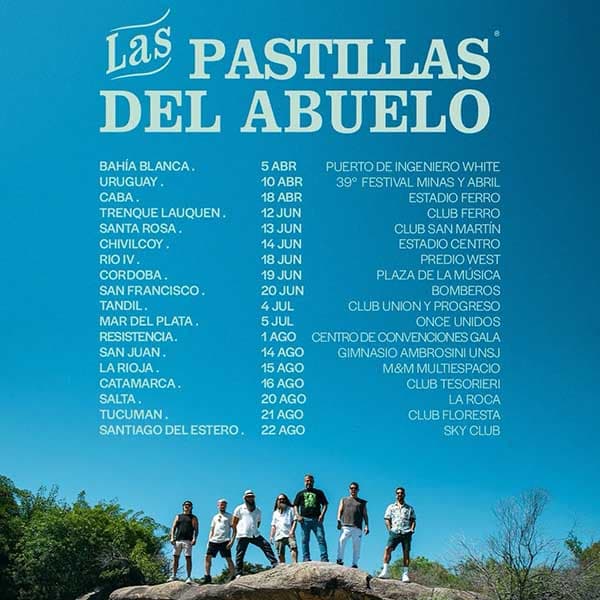 Flyer de Las Pastillas Del Abuelo
