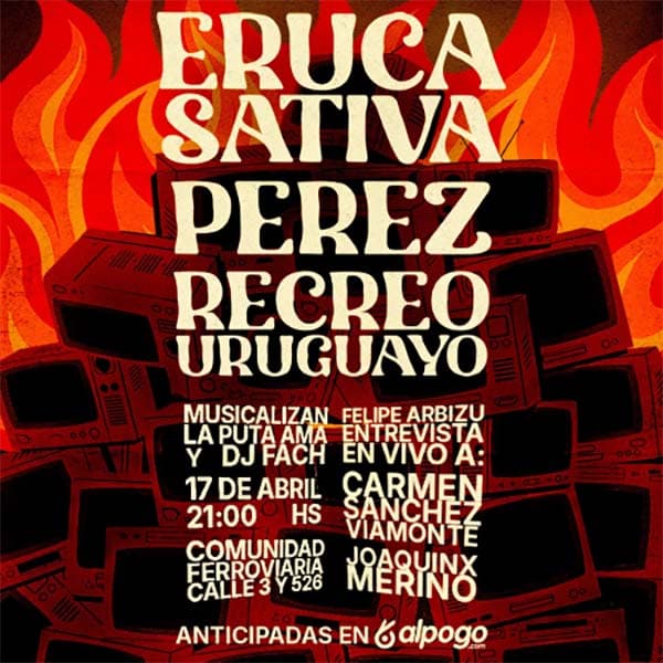 Flyer de Festival Guitarra del Fuego