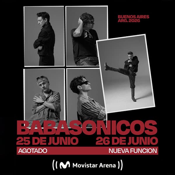 Flyer de Babasónicos
