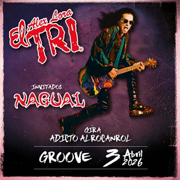 Flyer de El Tri