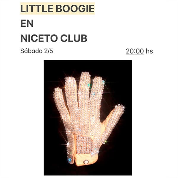 Flyer de Little Boogie