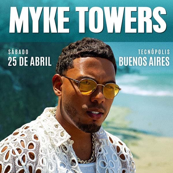Flyer de Myke Towers