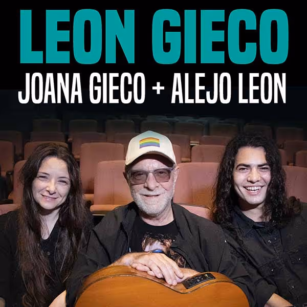 Flyer de León Gieco