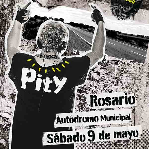 Flyer de Pity Álvarez