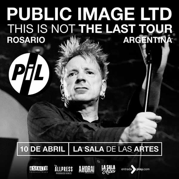 Flyer de Public Image Ltd.