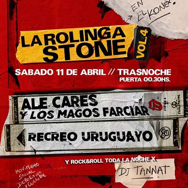 Flyer de La Rolinga Stone