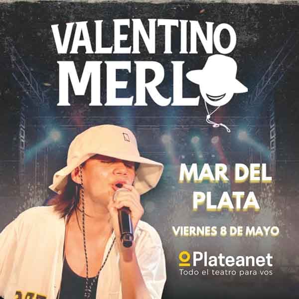 Flyer de Valentino Merlo