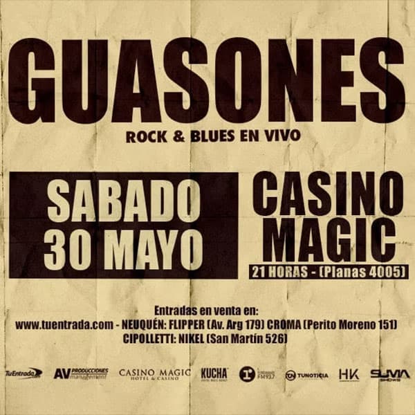 Flyer de Guasones