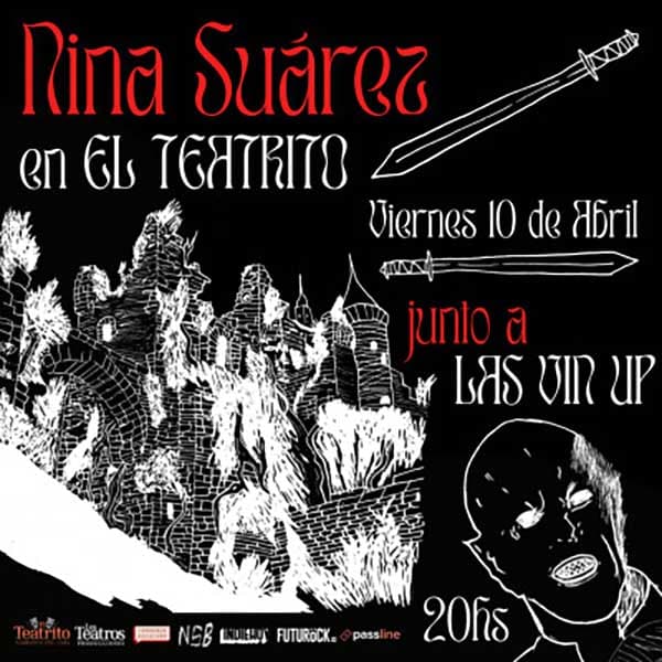 Flyer de Nina Suárez