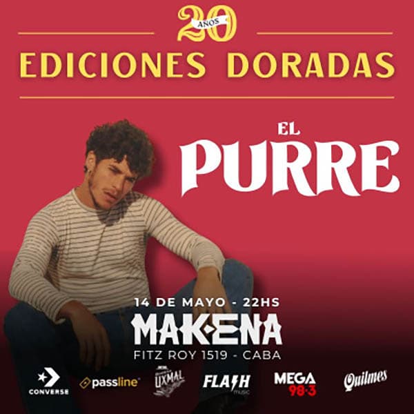 Flyer de El Purre