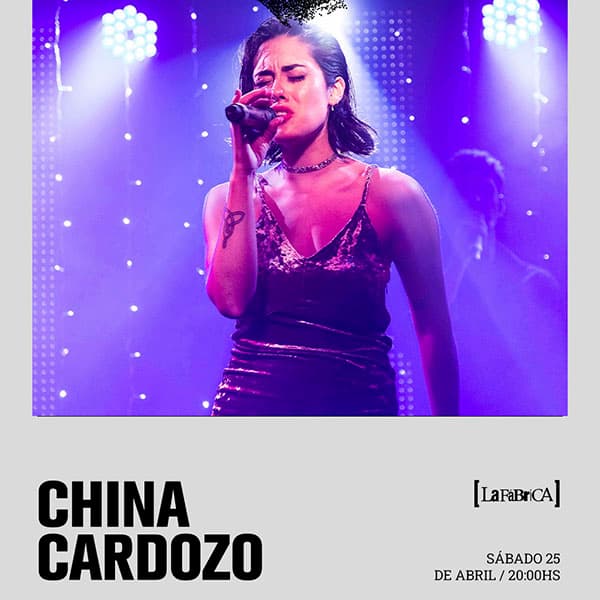 Flyer de China Cardozo