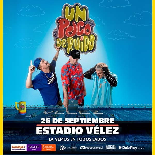 Flyer de Un Poco de Ruido