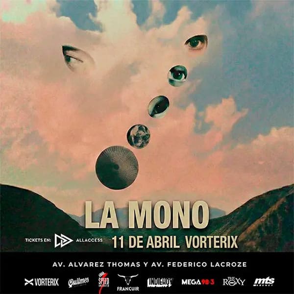 Flyer de La Mono Trío