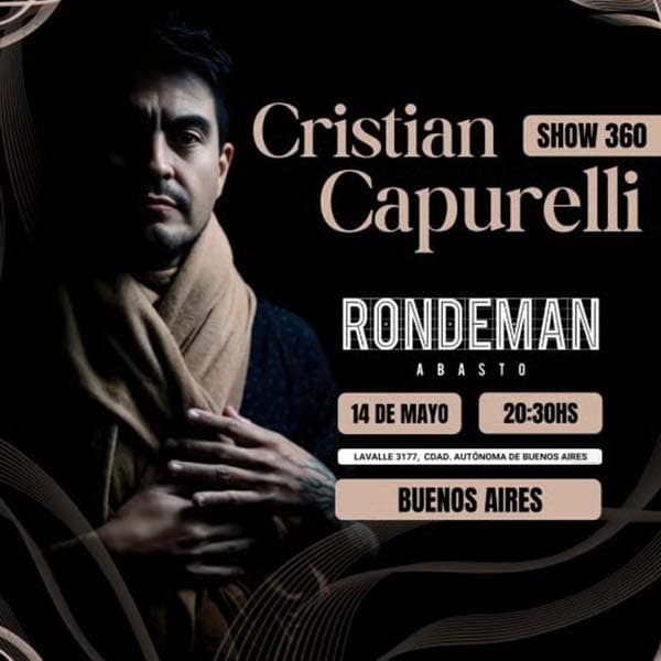 Flyer de Cristian Capurelli