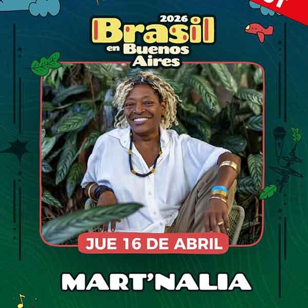 Flyer de Mart’nália