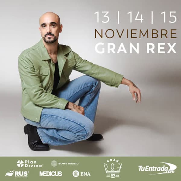 Flyer de Abel Pintos