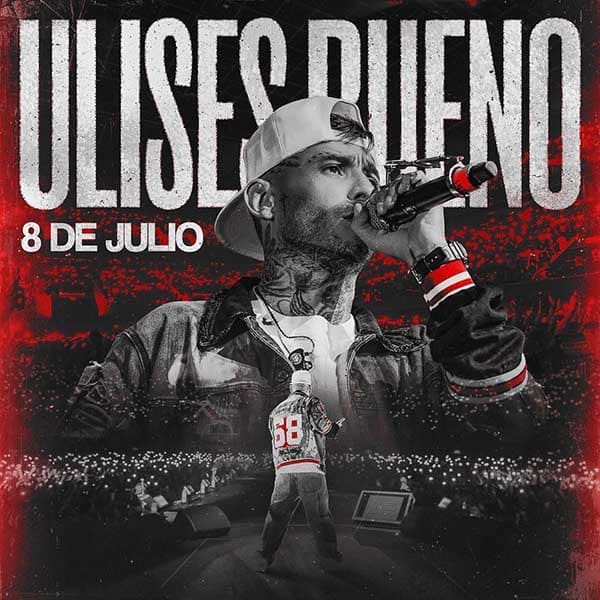 Flyer de Ulises Bueno